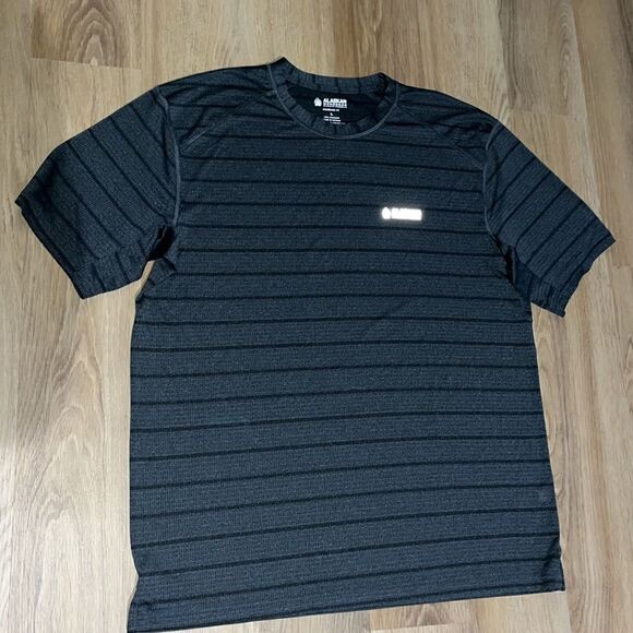 Brand new Gray Stripe Duluth trading co men’s ALASKAN Hardgear T-Shirt L std fit - Picture 3 of 4